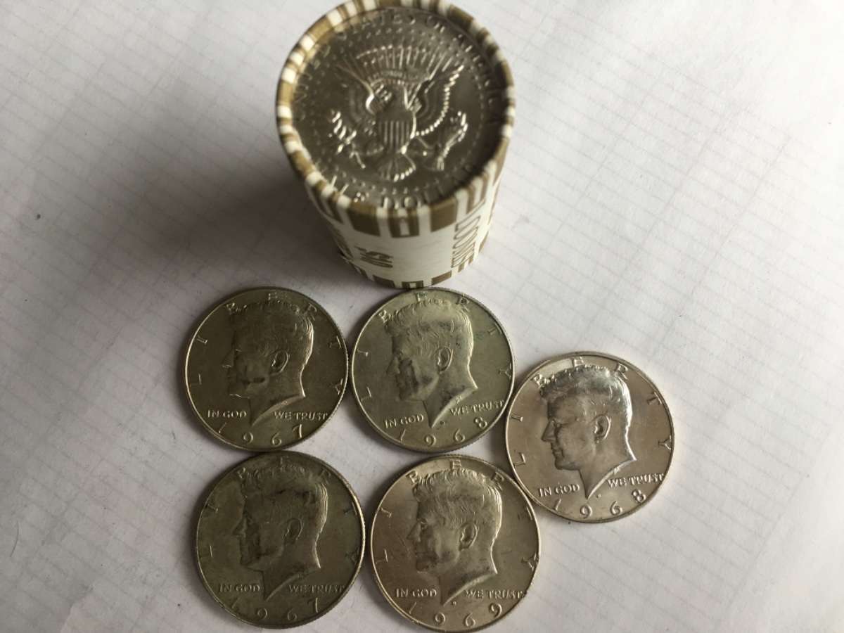 JFK-Half-Dollar-Roll-Hunters:-Silver,-Proofs-And-Other-Finds